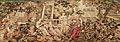 v large old french tapestry